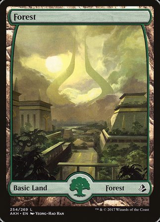 Forest (254) - Full Art [Amonkhet]