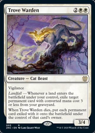 Trove Warden [Zendikar Rising Commander]