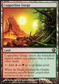 Copperline Gorge [Scars of Mirrodin]