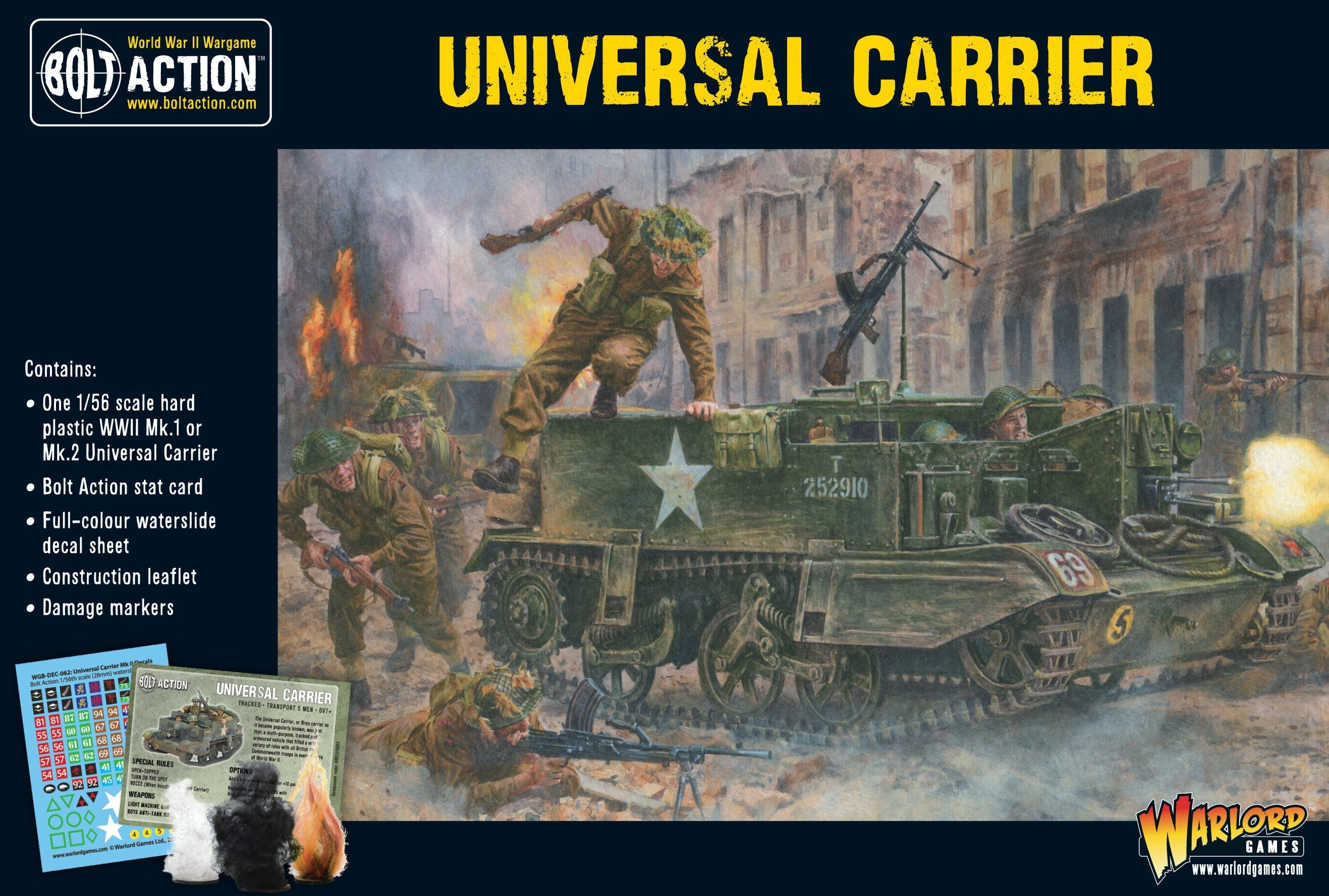 Bolt Action: Universal Carrier WWII British Carrier
