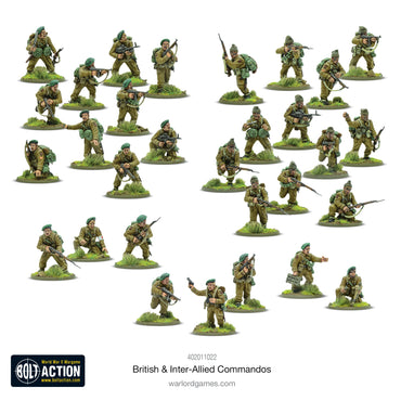 Bolt Action: British & Inter-Allied Commandos WWII Elite Light Infantry