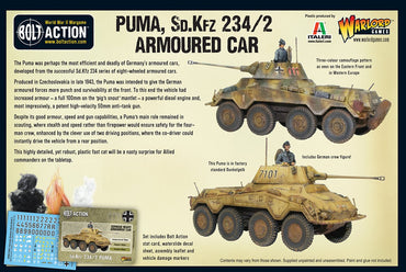 Bolt Action: Puma Sd.Kfz 234/2 Armoured Car