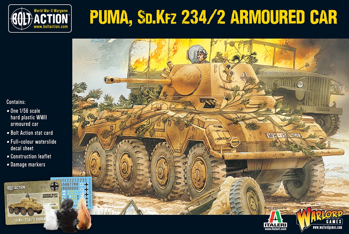 Bolt Action: Puma Sd.Kfz 234/2 Armoured Car