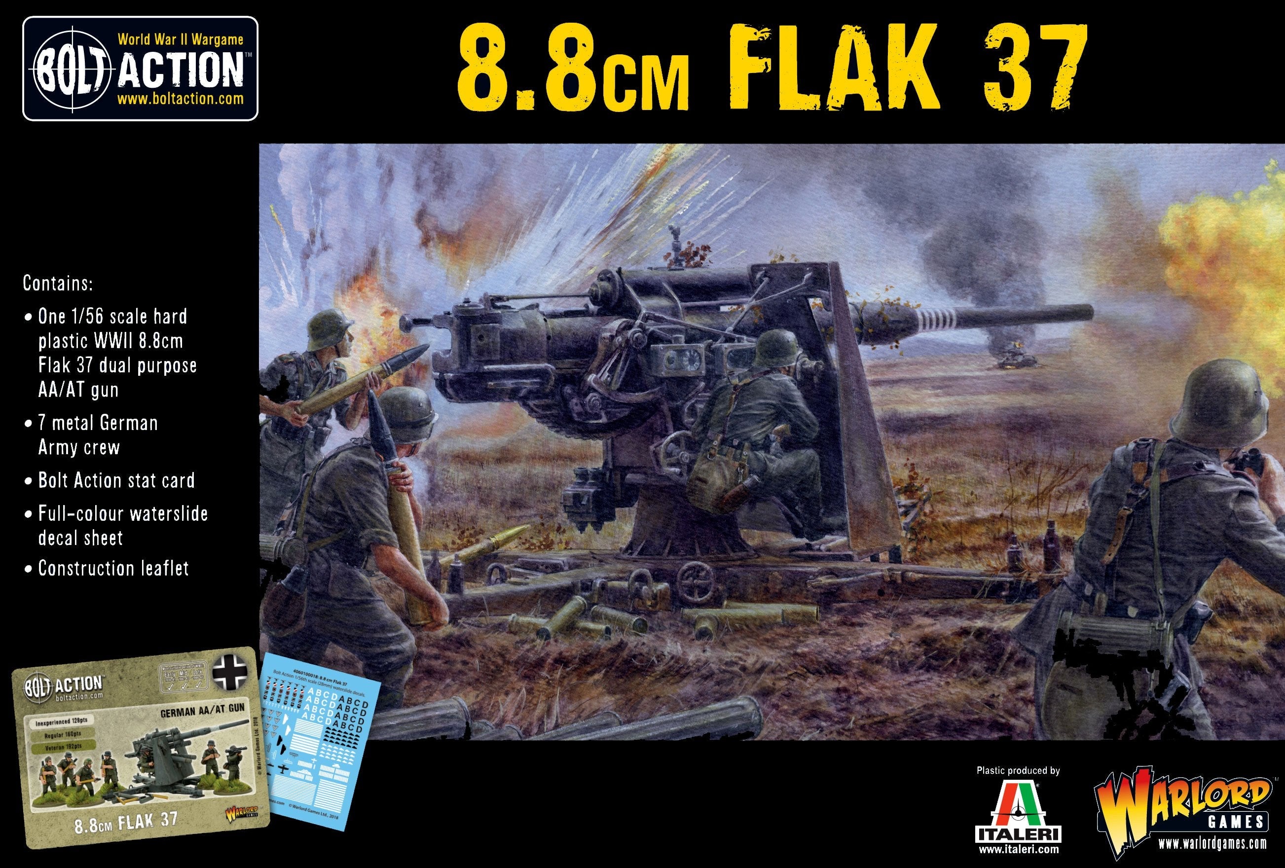 Bolt Action: German 8.8cm Flak 37 AA/AT Gun