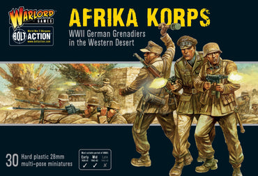 Bolt Action: German Afrika Korps Grenadiers in the Western Desert