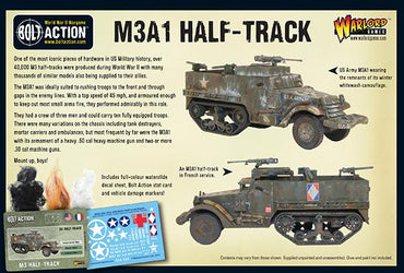 Bolt Action: M3A1 Half-track WWII US Half-track