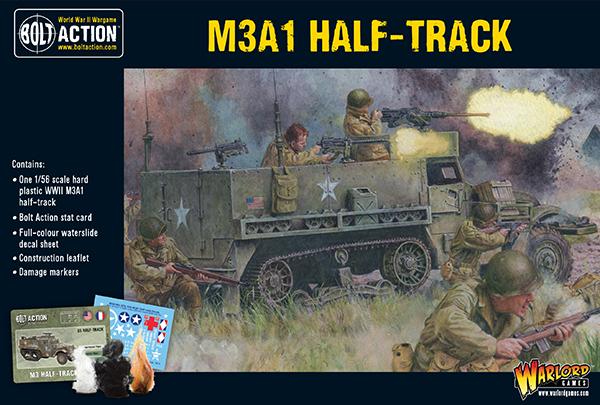 Bolt Action: M3A1 Half-track WWII US Half-track