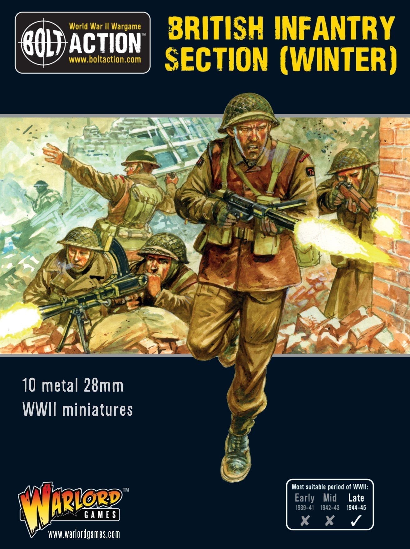 Bolt Action: British Infantry Section (Winter)