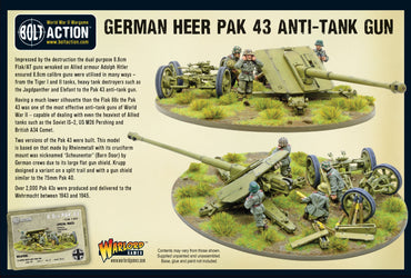 Bolt Action: German Heer Pak 43 Anti-Tank Gun
