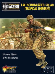 Bolt Action: German Fallschirmjager Squad (Tropical Uniform)