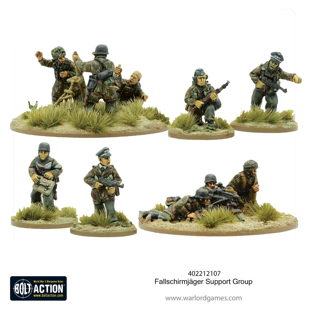 Bolt Action: German Fallschirmjager Support Group