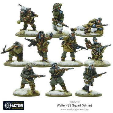 Bolt Action: German Waffen-SS Squad (Winter)