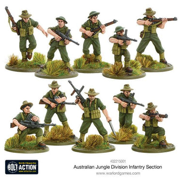 Bolt Action: Australian Jungle Division Infantry Section