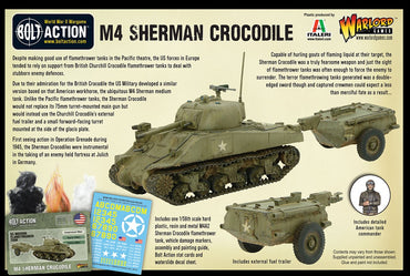 Bolt Action: M4 Sherman Crocodile WWII Allied Flamethrower Tank