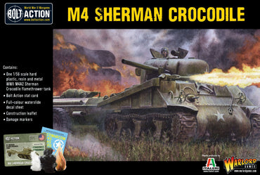 Bolt Action: M4 Sherman Crocodile WWII Allied Flamethrower Tank