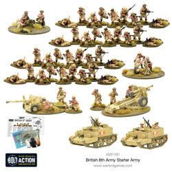 Bolt Action: British 8th Army Starter Army