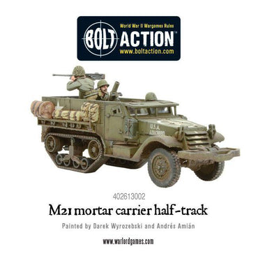 Bolt Action: M21 Mortar Carrier Half-Track WWII US Motor Carriage