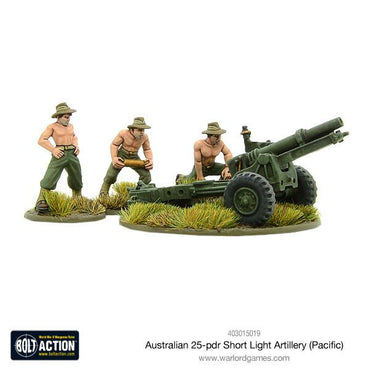 Bolt Action: Australian 25-pdr Short Light Artillery (Pacific)