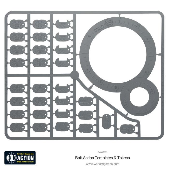 Bolt Action: Templates and Token Set