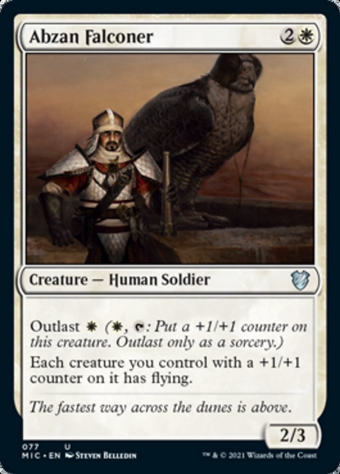 Abzan Falconer [Innistrad: Midnight Hunt Commander]