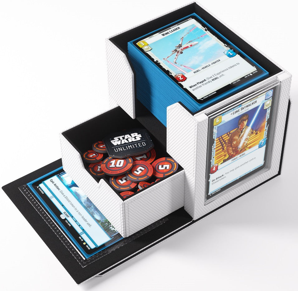 Gamegenic: Star Wars Unlimited: Deck Pod White/Black