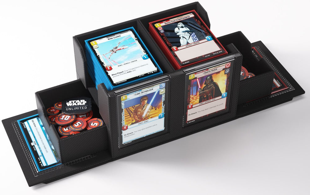 Gamegenic: Star Wars Unlimited: Double Deck Pod Black