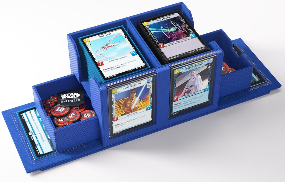 Gamegenic: Star Wars Unlimited: Double Deck Pod Blue