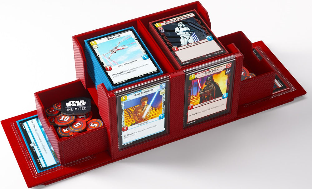 Gamegenic: Star Wars Unlimited: Double Deck Pod Red