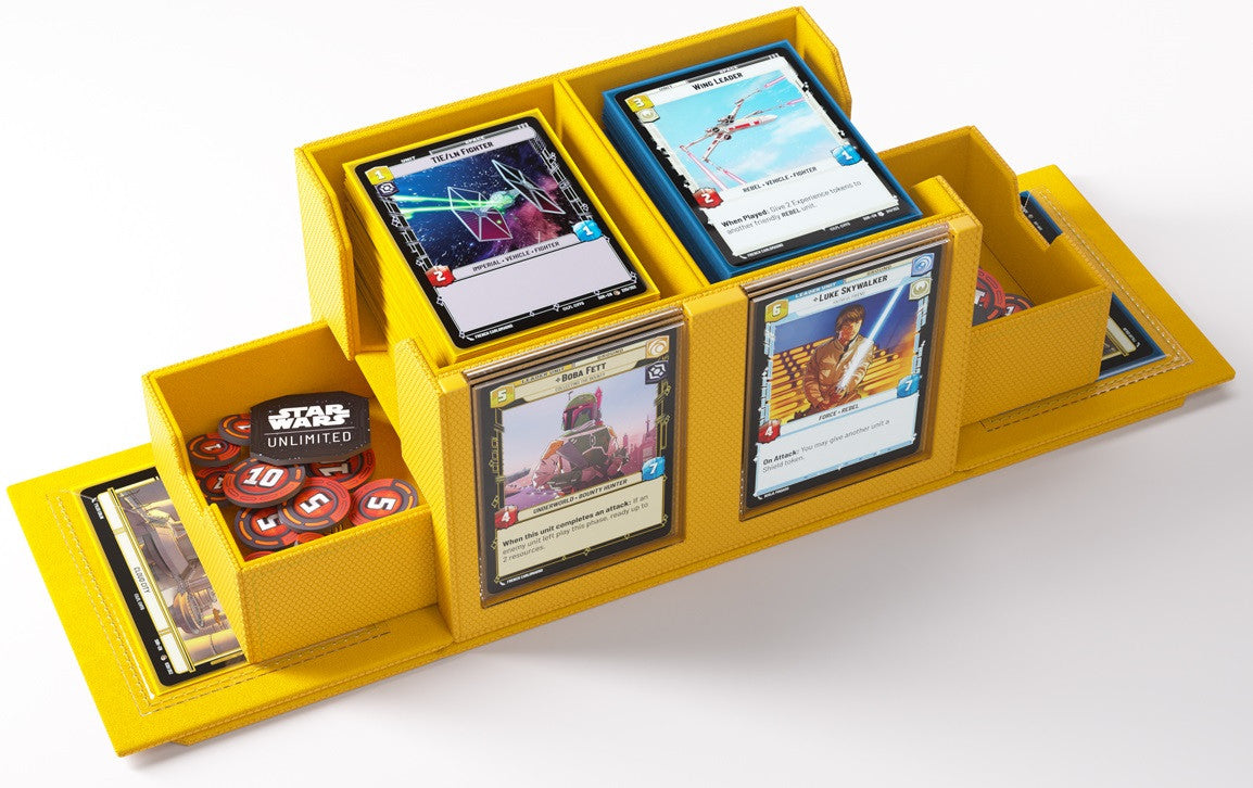Gamegenic: Star Wars Unlimited: Double Deck Pod Yellow