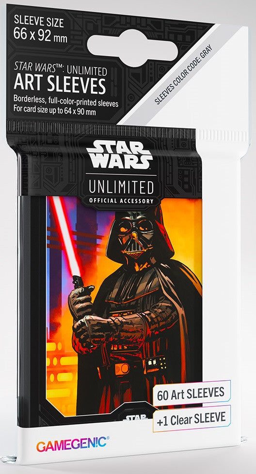 Gamegenic: Star Wars Unlimited: Art Sleeves Darth Vader