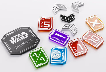 Gamegenic: Star Wars Unlimited: Acrylic Tokens