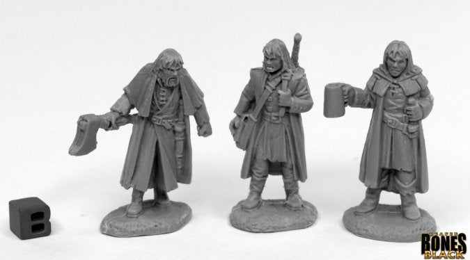 Reaper Bones Black: Dreadmere Mercenaries(3)