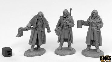 Reaper Bones Black: Dreadmere Mercenaries(3)