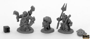 Reaper Bones Black: Bloodstone Gnome Heroes (2)