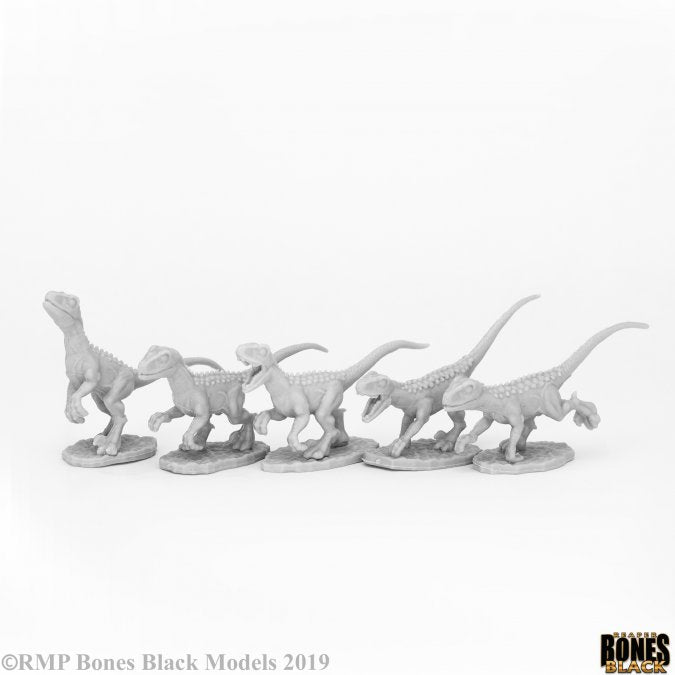 Reaper Miniatures Bones Black: Raptor Hunting Pack (5)