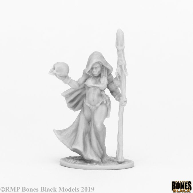 Reaper Miniatures Bones Black: Jade Fire Shaman