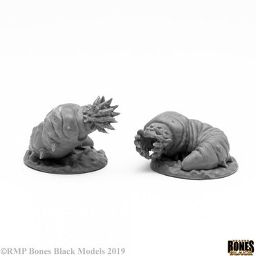 Reaper Bones Black: Giant Maggots (2)
