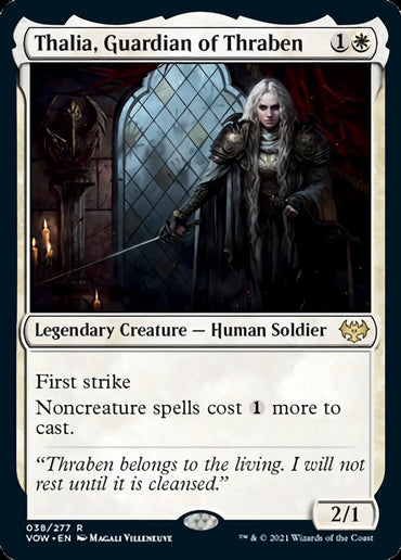 Thalia, Guardian of Thraben [Innistrad: Crimson Vow]