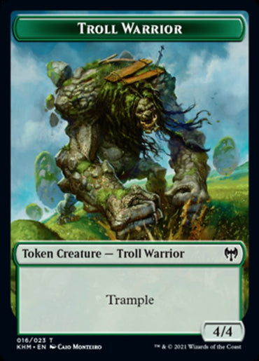 Troll Warrior Token [Kaldheim]