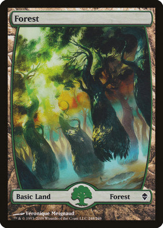 Forest (248) - Full Art [Zendikar]