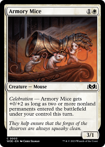 Armory Mice [Wilds of Eldraine]