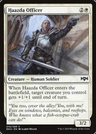 Haazda Officer [Ravnica Allegiance]