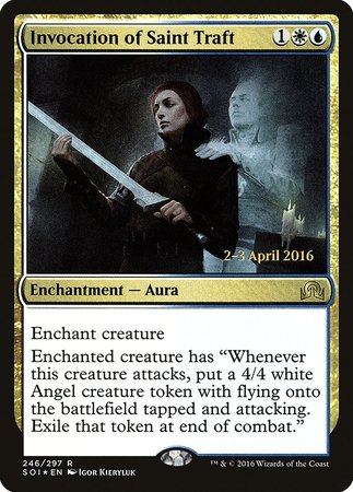 Invocation of Saint Traft [Shadows over Innistrad Promos]