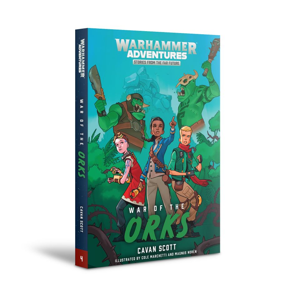 Warhammer Adventures Warped Galaxies  Book 4: War of the Orks (PB)