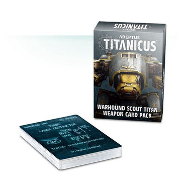 Adeptus Titanicus: Warhound Scout Titan Weapon Card Pack