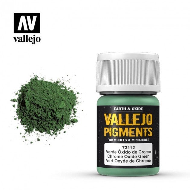 Vallejo: Pigments: Chrome Oxide Green 30ml