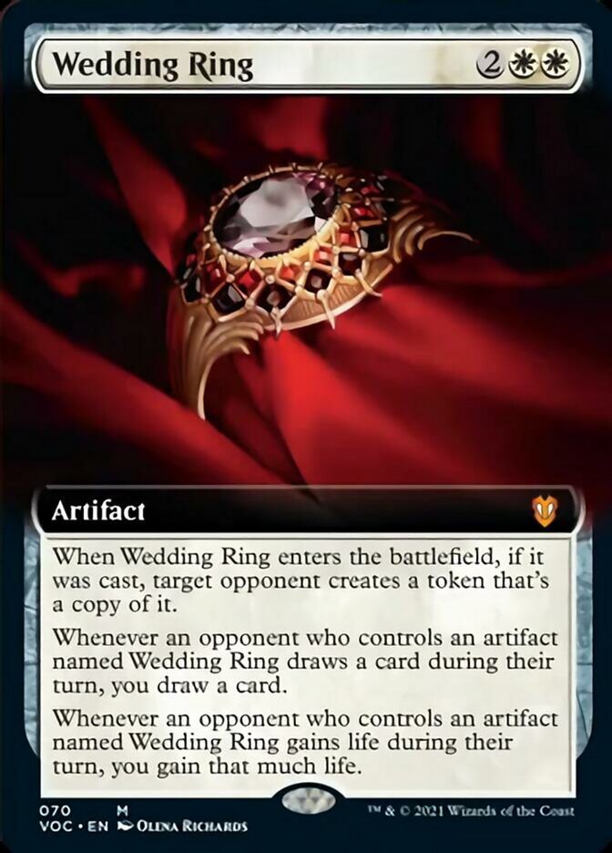 Wedding Ring (Extended) [Innistrad: Crimson Vow Commander]