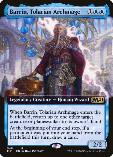 Barrin, Tolarian Archmage (Extended) [Core Set 2021]