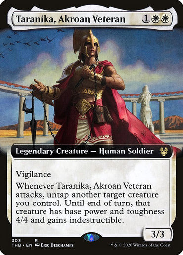 Taranika, Akroan Veteran (Extended) [Theros Beyond Death]