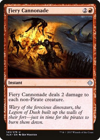 Fiery Cannonade [Ixalan]